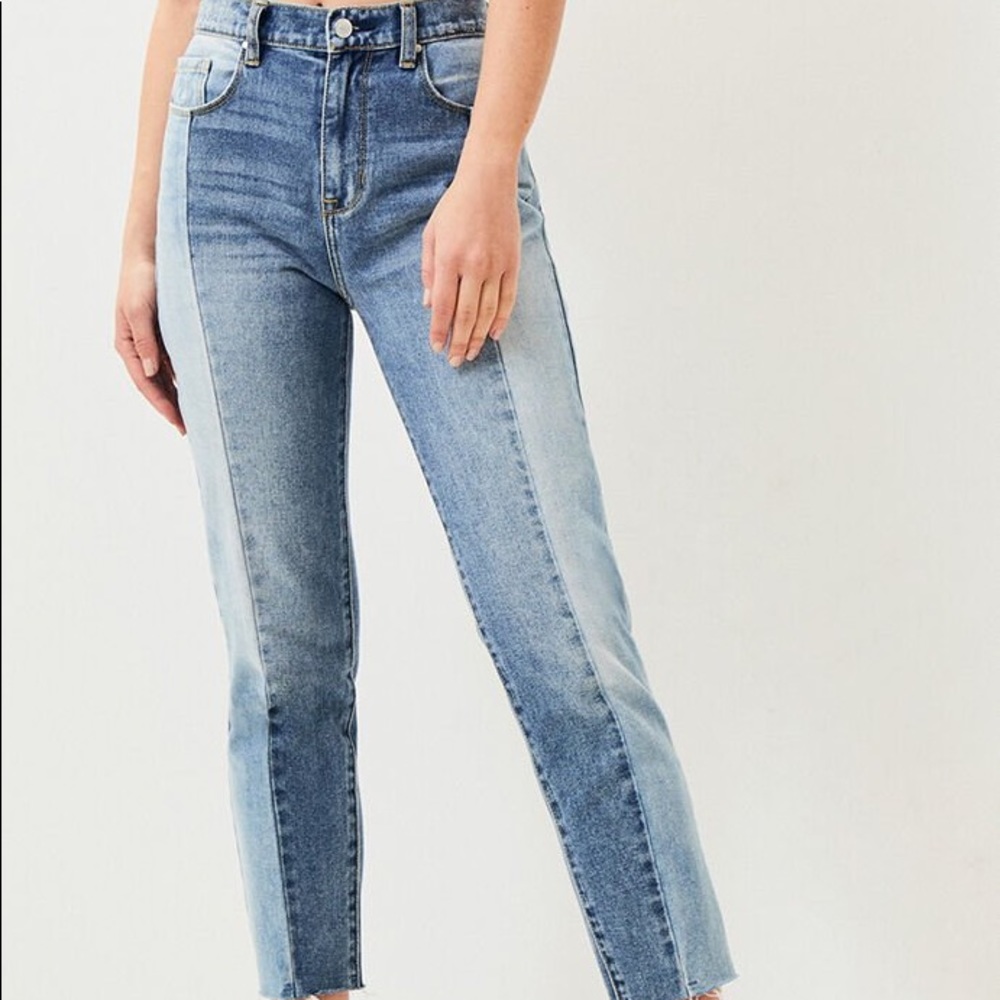 Two toned jeans from pac sun